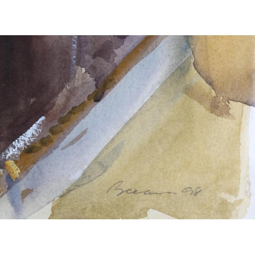 50 - Anthony Bream (born 1943), Bowens Court Northern Ireland, watercolour, signed and dated 1998, 39cm x... 