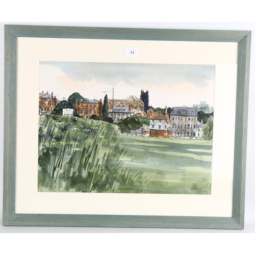 71 - Robert Tavener (1920 - 2004), Tunbridge Wells, watercolour, signed and titled, 36cm x 48cm, framed