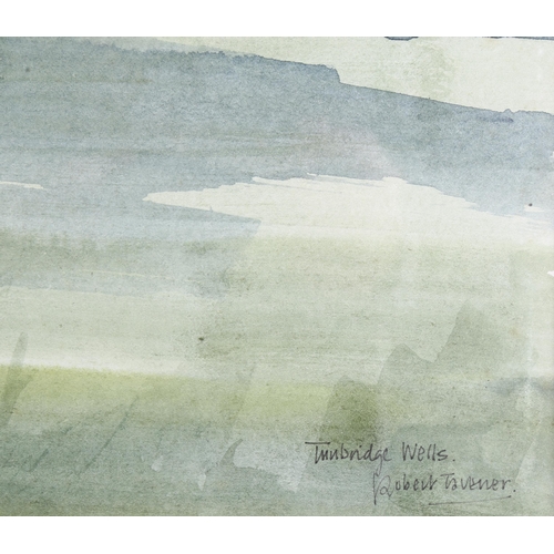 71 - Robert Tavener (1920 - 2004), Tunbridge Wells, watercolour, signed and titled, 36cm x 48cm, framed