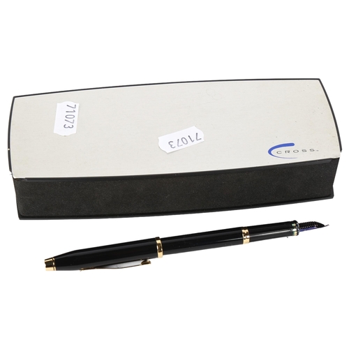 147 - A Cross fountain pen, original box