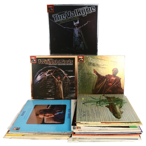 204 - A quantity of vinyl LPs, including Paladin Charge!, Blossom Dearie Volume 3, Beethoven Symphony No. ... 