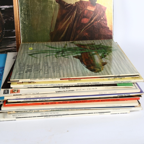 204 - A quantity of vinyl LPs, including Paladin Charge!, Blossom Dearie Volume 3, Beethoven Symphony No. ... 