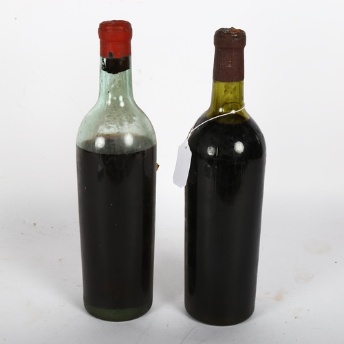 237 - WITHDRAWN - A bottle of Chateau Latour-Garnet, 1955, and a bottle of Chateau Lafite, 1939, both seal... 