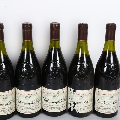 244 - Domaine Des Rozets, Chateauneuf Du Pape 1986 Vintage, 6 75cl bottles, all sealed (6)