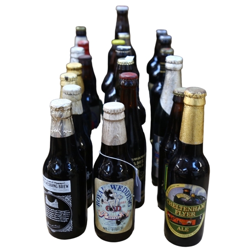 249 - A quantity of Vintage commemorative ales, including Harvey's Christmas Ale etc (22)