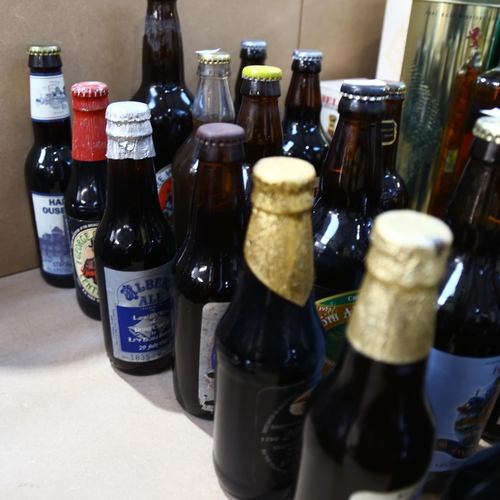 249 - A quantity of Vintage commemorative ales, including Harvey's Christmas Ale etc (22)