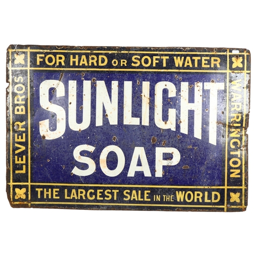 26 - A Vintage enamel advertising sign 