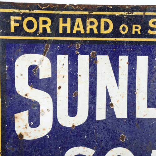 26 - A Vintage enamel advertising sign 