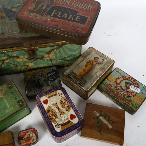 292 - A quantity of Vintage advertising tins, including 