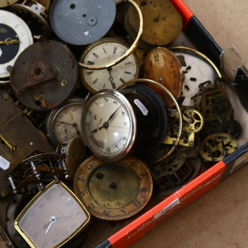 402 - Various clocks and parts