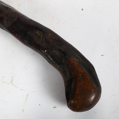 450 - An Irish shillelagh, circa 1900, length 63cm