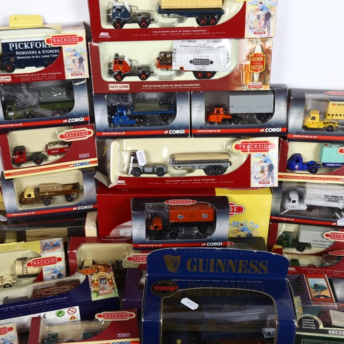 526 - A quantity of Corgi Trackside, Corgi and various other diecast vehicles, all boxed, including Corgi ... 