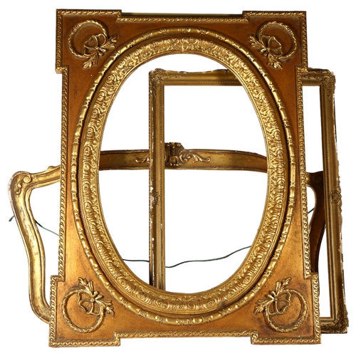 2875 - 3 gilt picture frames