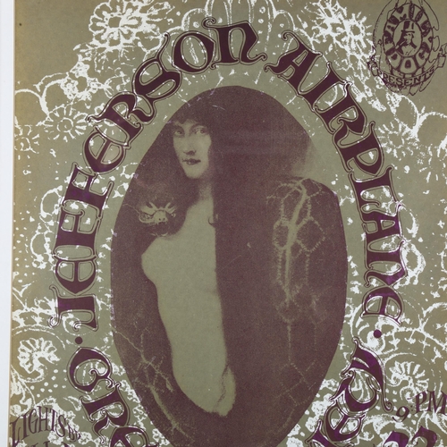 27 - Jefferson Airplane, Great Society poster, Avalon Ballroom, San Francisco poster Co, poster 52 x 38cm... 