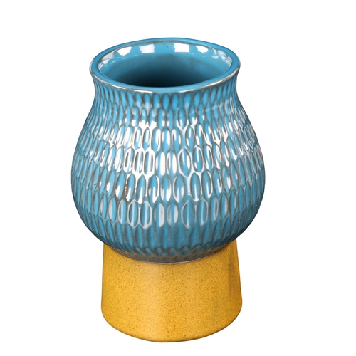 90 - Sven Erik Skawonius for Upsala Ekeby, a Radar vase model Nr 8076, designed 1968, stamped to base, he... 