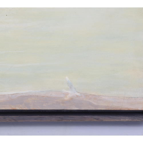 321 - David Tindle RA, St Leonards-on-Sea 2009, egg tempera on board, inscribed verso, 30cm x 40cm, framed