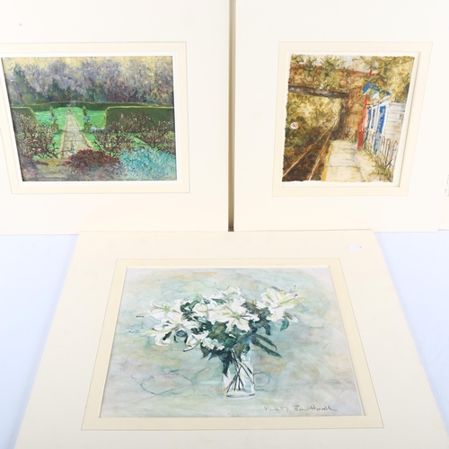 397 - Jean Howell, group of 6 watercolours, various subjects, mounted (6)