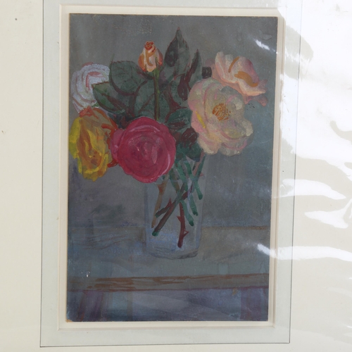 435 - Austin Taylor (1908 - 1992), 3 still lives, watercolour/gouache, 1 framed + 2 mounted (3)