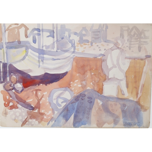 442 - Austin Taylor (1908 - 1992), 3 Hastings scenes, watercolour, mounted