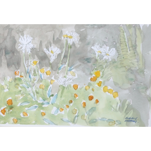 450 - Maurice Sheppard (born 1947), 5 botanical and garden scenes, mounted (5)