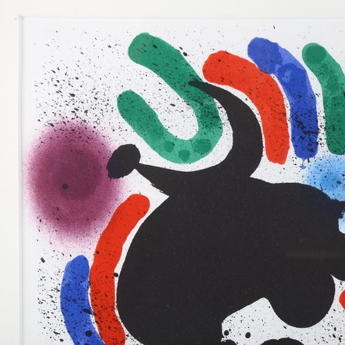 505 - Joan Miro, abstract composition, published by Mourlot 1972, deluxe edition of 150 copies, sheet size... 