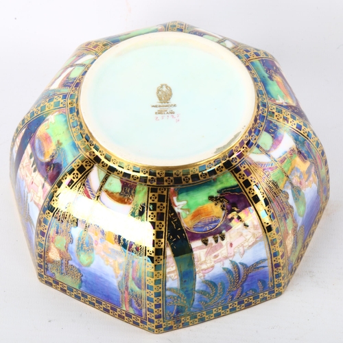 160 - Daisy Makeig-Jonesfor Wedgwood, a Fairyland lustre octagonal bowl, 