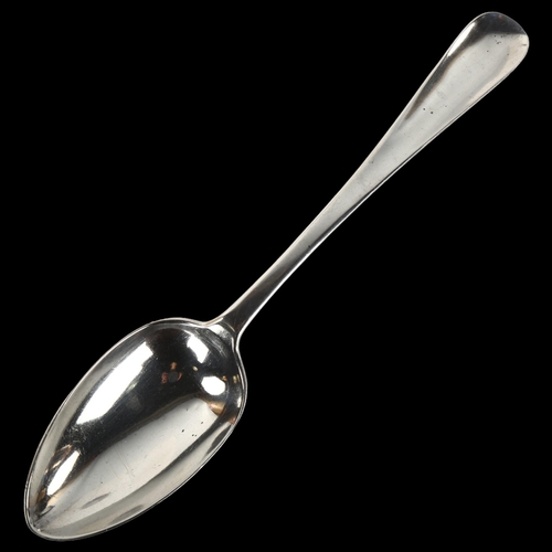 1378 - A George V silver combination basting spoon/marrow scoop, by George Jackson and David Fullerton, hal... 