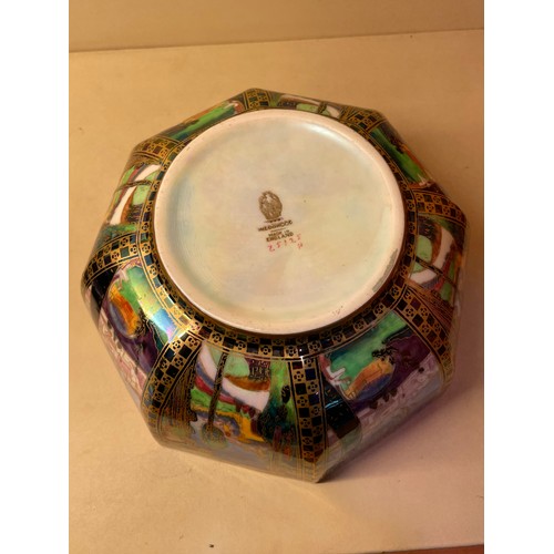 160 - Daisy Makeig-Jonesfor Wedgwood, a Fairyland lustre octagonal bowl, 