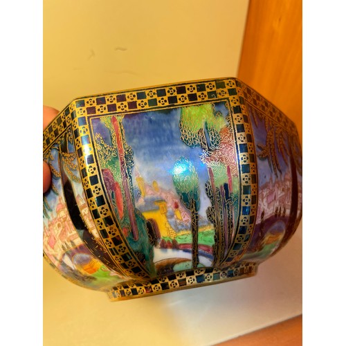 160 - Daisy Makeig-Jonesfor Wedgwood, a Fairyland lustre octagonal bowl, 