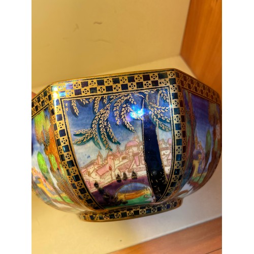 160 - Daisy Makeig-Jonesfor Wedgwood, a Fairyland lustre octagonal bowl, 