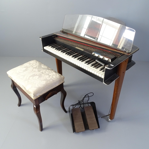 2064 - A Baldwin electric combo harpsichord, model number CW-8-S. serial number 3670, with pedals. Overall ... 