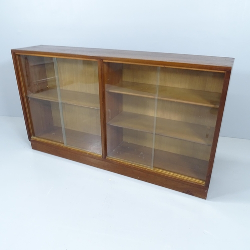 2101 - Morris of Glasgow, a mahogany and rosewood veneered Cumbrae glazed bookcase/display cabinet. With ma... 