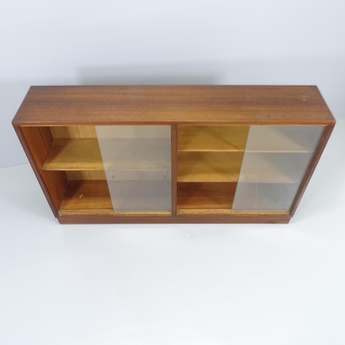 2101 - Morris of Glasgow, a mahogany and rosewood veneered Cumbrae glazed bookcase/display cabinet. With ma... 