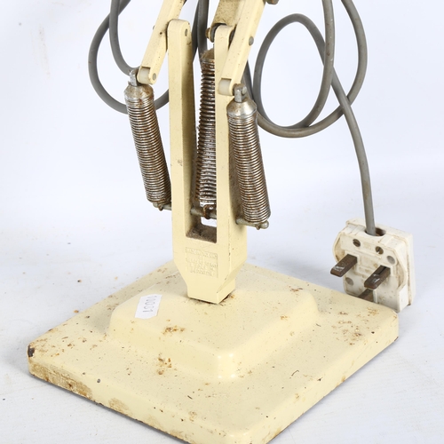 358 - A Vintage cream anglepoise desk lamp by Hebert Terry.