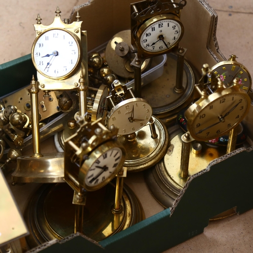 419 - Various 400-day clocks and spares