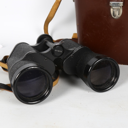 50 - A pair of Carl Zeiss Jena, Jenoptem 7x50W binoculars, with original case, serial no. 4513616