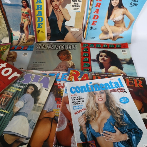 78 - 28 various volumes of adult magazines