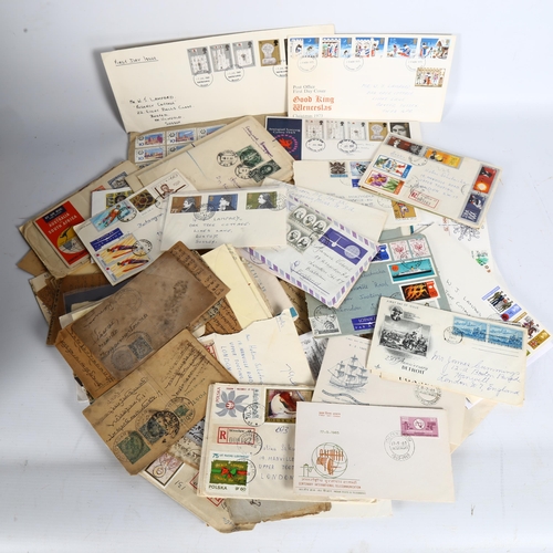 80 - A collection of First Day Covers, stamp envelopes etc