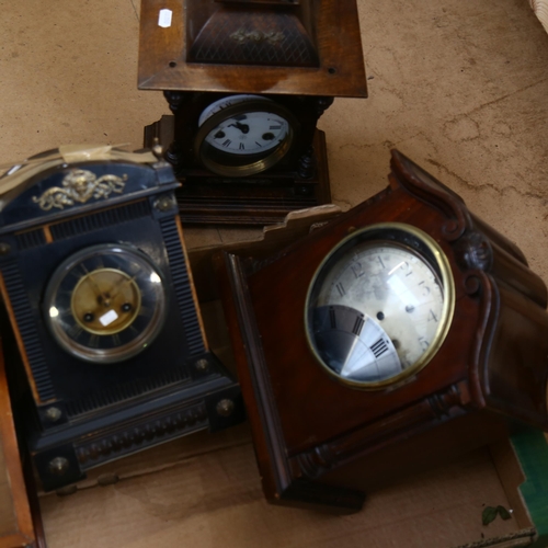 465 - Various mantel clocks