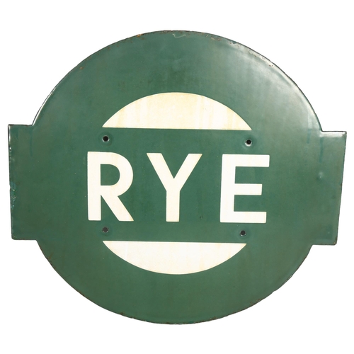 690 - A Southern Railway  Rye green enamel 