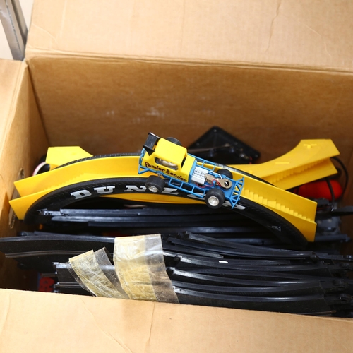 723 - A large quantity of Vintage Scalextric, mostly track and associated accessories, there are some figu... 