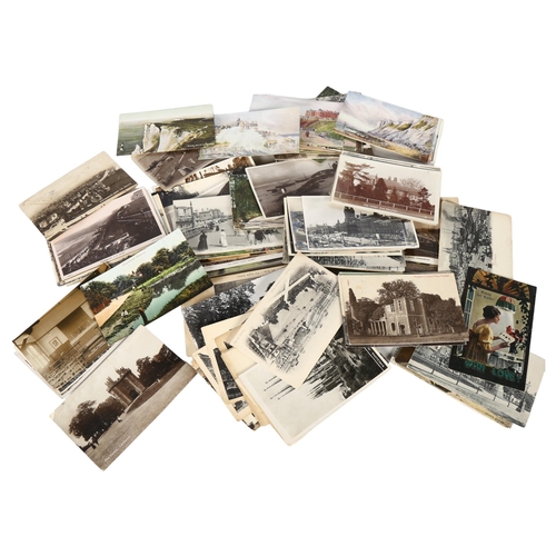 743 - A quantity of Vintage topographical postcards, including some relating to Bexhill-on-Sea, Beachy Hea... 