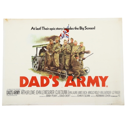 403 - Dad's Army (1971), British Quad film poster, Columbia pictures, 30 x 40 inches