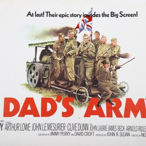 403 - Dad's Army (1971), British Quad film poster, Columbia pictures, 30 x 40 inches