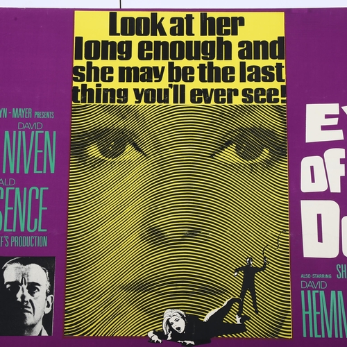 410 - Eye of the Devil, (1966), British Quad film poster, MGM, 30 x 40 inches