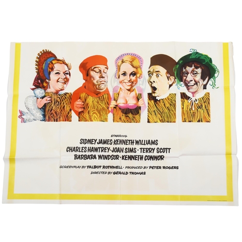 432 - Carry On Henry, (1971) British Three Sheet film poster, Peter Rogers production, 81 x 41 inches in 2... 