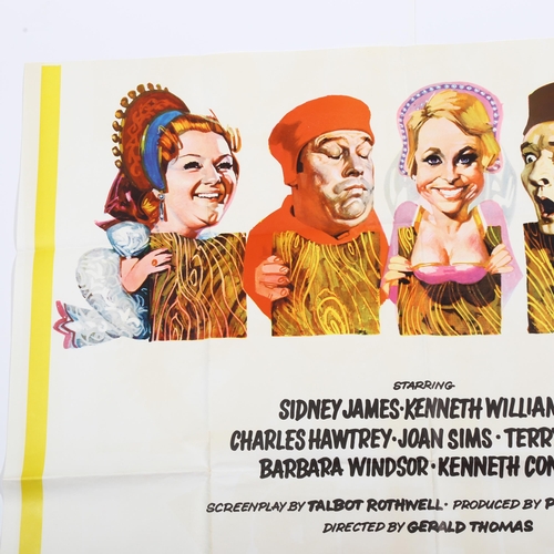 432 - Carry On Henry, (1971) British Three Sheet film poster, Peter Rogers production, 81 x 41 inches in 2... 