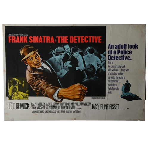 434 - The Detective (1968), British Quad film posters, 20th Century Fox, starring Frank Sinatra and The Ad... 