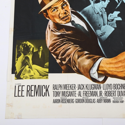 434 - The Detective (1968), British Quad film posters, 20th Century Fox, starring Frank Sinatra and The Ad... 