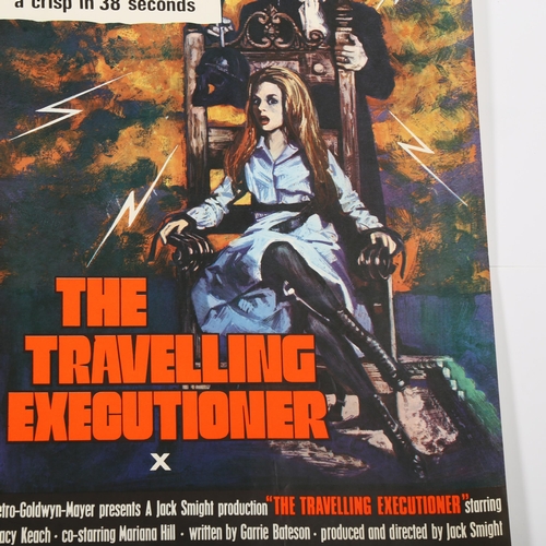 435 - House Of Dark Shadows / The Travelling Executioner (1970) British Quad double-bill film poster, MGM,... 